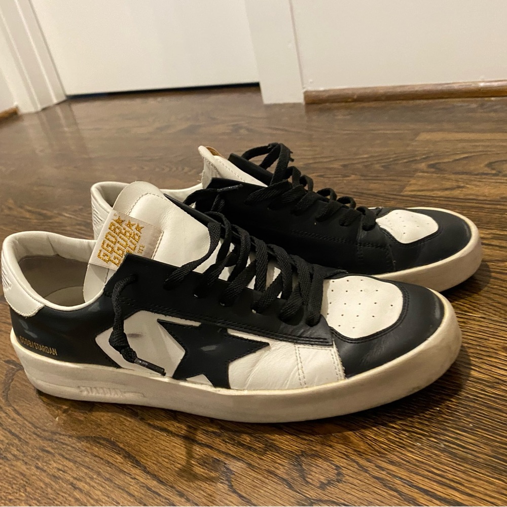 Golden Goose Stardans black/white